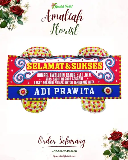 Papan Bunga Ucapan Selamat Pangsor